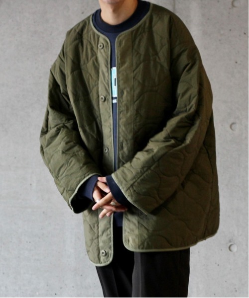 y/m by れぽすけ（イムバイレポスケ）の「ハイネックM65フィッシュテールパーカー（モッズコート・メンズ・ブラック/カーキ・MEDIUM/LARGE）」の22枚目の写真