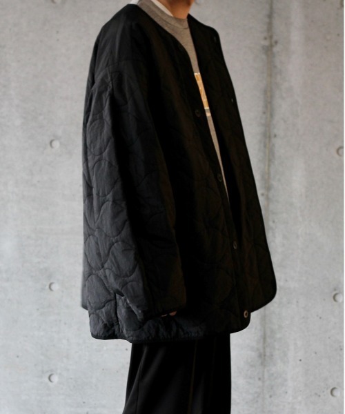 y/m by れぽすけ（イムバイレポスケ）の「ハイネックM65フィッシュテールパーカー（モッズコート・メンズ・ブラック/カーキ・MEDIUM/LARGE）」の20枚目の写真
