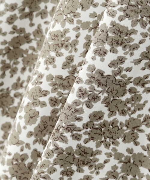 N.（N. Natural Beauty Basic）（エヌエヌナチュラルビューティーベーシック）の「◆フラワープリントペプラムスカート（スカート・レディース・ホワイト系その他/ブラック系その他・MEDIUM）」の15枚目の写真