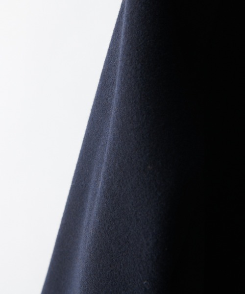 CIAOPANIC（チャオパニック）の「【RAXA/ラシャ】WOOLLET Aラインロングダッフルコート（ダッフルコート・メンズ・ネイビー/ブラウン・MEDIUM/LARGE）」の10枚目の写真