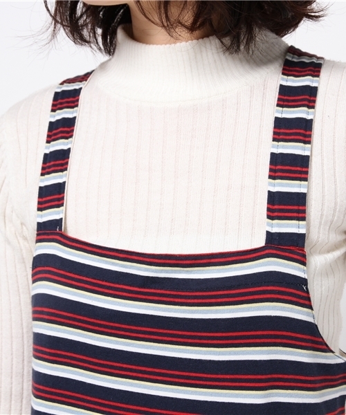 新品　24SS　ハバーサック　ドビーストライプ サロペット BEAMS BOY 新品 24SS ハバーサック ドビーストライプ サロペット BEAMS BOY