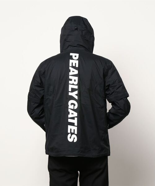 PEARLY GATES】テクノブレイン30dナイロンリップ＋フリース×エア