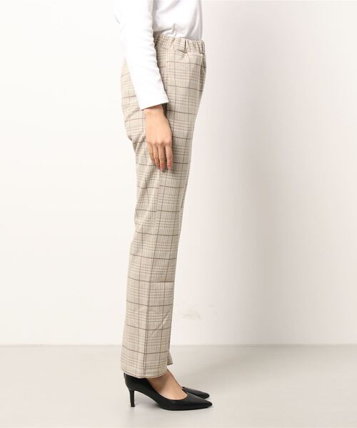 ehka sopo（エヘカソポ）の「チェックカットソーパンツ（その他パンツ・レディース・ブラック/ブラウン/ベージュ・ﾌﾘ-）」の8枚目の写真