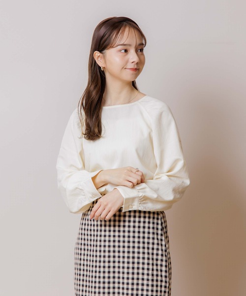 flower(フラワー)の「パーリーヘアバンド(カチューシャ・レディース・ブラウン/ダークブラウン・FREE)」の8枚目の写真