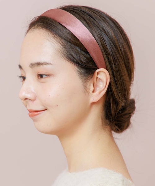 flower(フラワー)の「パーリーヘアバンド(カチューシャ・レディース・ブラウン/ダークブラウン・FREE)」の9枚目の写真