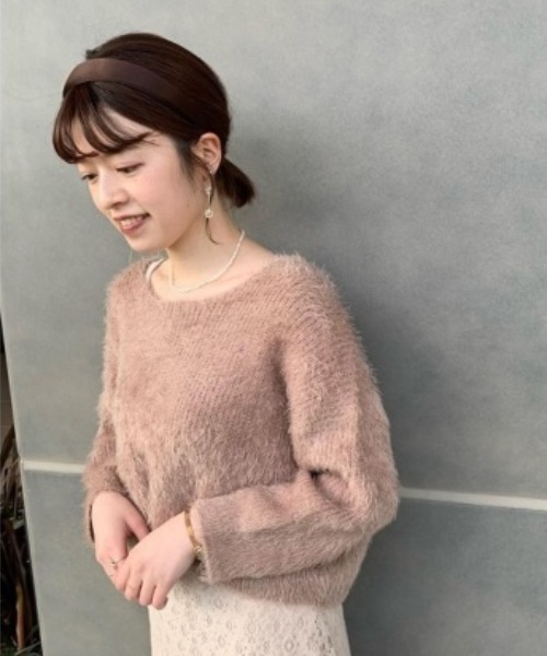 flower(フラワー)の「パーリーヘアバンド(カチューシャ・レディース・ブラウン/ダークブラウン・FREE)」の18枚目の写真