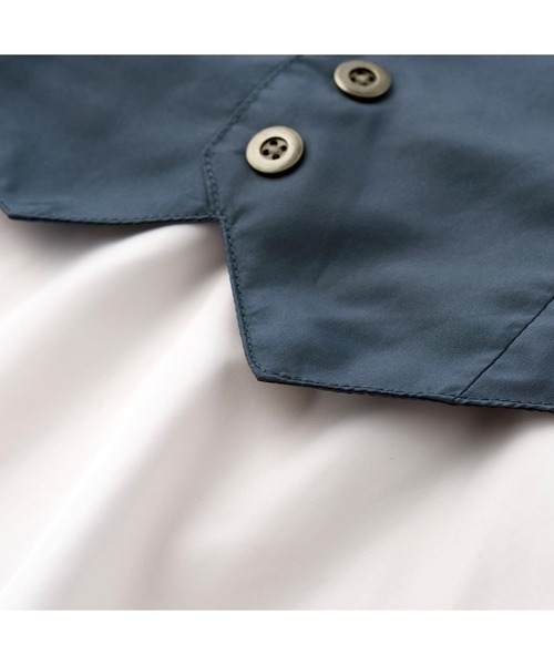 MARLMARL（マールマール）の「【MARLMARL】マールマール お食事エプロン KIDSサイズ『garcon/ギャルソン』（マグ/哺乳瓶/お食事グッズ・キッズ・その他1/その他2/その他3・M）」の12枚目の写真