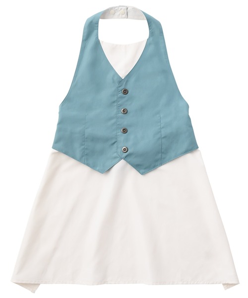 MARLMARL（マールマール）の「【MARLMARL】マールマール お食事エプロン KIDSサイズ『garcon/ギャルソン』（マグ/哺乳瓶/お食事グッズ・キッズ・その他1/その他2/その他3・M）」の10枚目の写真