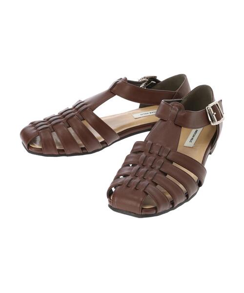 AMERICAN HOLIC（アメリカンホリック）の「グルカサンダル（サンダル・レディース・ブラック/ブラウン/ゴールド/アイボリー・S/M/L）」の16枚目の写真