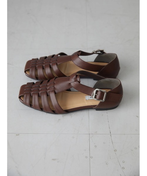 AMERICAN HOLIC（アメリカンホリック）の「グルカサンダル（サンダル・レディース・ブラック/ブラウン/ゴールド/アイボリー・S/M/L）」の4枚目の写真