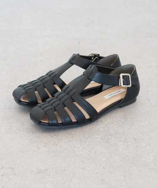 AMERICAN HOLIC（アメリカンホリック）の「グルカサンダル（サンダル・レディース・ブラック/ブラウン/ゴールド/アイボリー・S/M/L）」の6枚目の写真