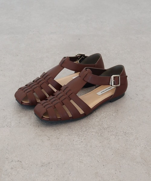 AMERICAN HOLIC（アメリカンホリック）の「グルカサンダル（サンダル・レディース・ブラック/ブラウン/ゴールド/アイボリー・S/M/L）」の5枚目の写真