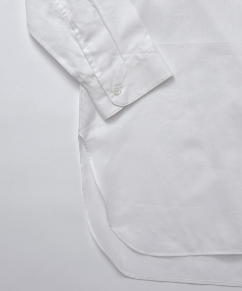 MONKEY TIME(モンキータイム)の「<monkey time> ∴ SOLID BND/CLLR LONG SHT/シャツ ◆(シャツ/ブラウス・メンズ・ホワイト・SMALL/LARGE/MEDIUM)」の5枚目の写真