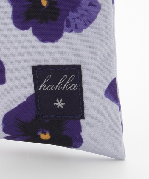 HAKKA KIDS（ハッカキッズ）の「スミレプリントシューズケース（ハンドバッグ・キッズ・パープル/ピンク・FREE）」の6枚目の写真