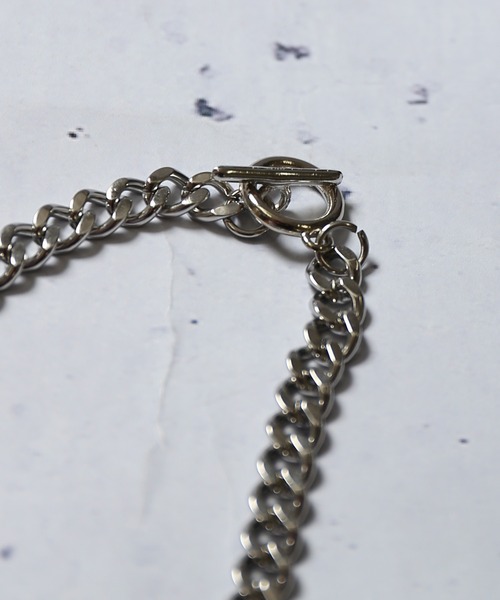 SPINNS（スピンズ）の「パール&チェーンネックレス（ネックレス・メンズ・シルバー・ONESIZE）」の4枚目の写真