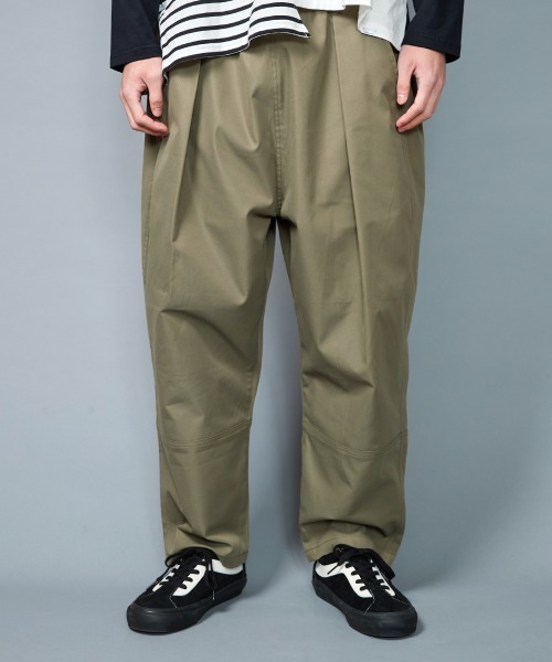 rehacer レアセル Volume Tuck 東炊き Pants パンツ L