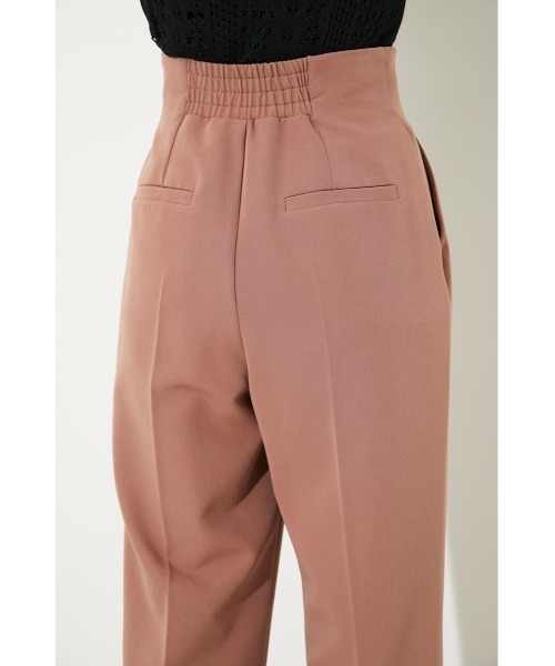 rienda(リエンダ)の「センタープレスストレートパンツ(スラックス・レディース・ブラック/ベージュ/ピンク・SMALL/MEDIUM/X-SMALL)」の7枚目の写真