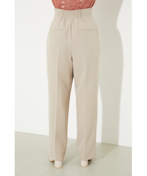 rienda(リエンダ)の「センタープレスストレートパンツ(スラックス・レディース・ブラック/ベージュ/ピンク・SMALL/MEDIUM/X-SMALL)」の15枚目の写真