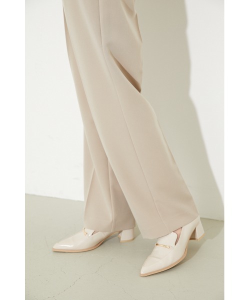rienda(リエンダ)の「センタープレスストレートパンツ(スラックス・レディース・ブラック/ベージュ/ピンク・SMALL/MEDIUM/X-SMALL)」の19枚目の写真