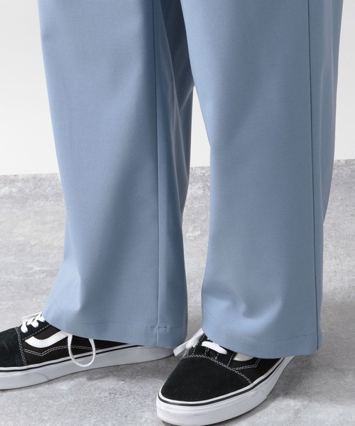 RAGEBLUE（レイジブルー）の「TRストレッチ/タックワイドパンツ/260972（スラックス・メンズ・その他4/グリーン/ブラック/パープル/サックスブルー/グレー・MEDIUM/SMALL/LARGE）」の20枚目の写真