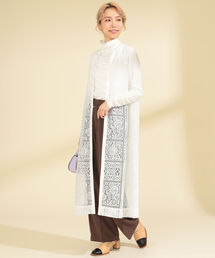 Ray BEAMS | Ray BEAMS / レース ジレ ワンピース(ワンピース)