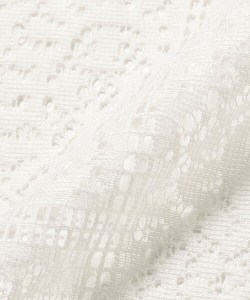 Ray BEAMS（レイビームス）の「Ray BEAMS / レース ジレ ワンピース（ワンピース・レディース・ホワイト/ブラック・ONE SIZE）」の10枚目の写真