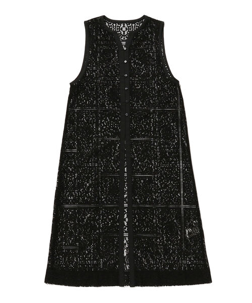 Ray BEAMS（レイビームス）の「Ray BEAMS / レース ジレ ワンピース（ワンピース・レディース・ホワイト/ブラック・ONE SIZE）」の11枚目の写真