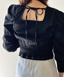 NOMAE | 【NOMAE】スクエアタックショートブラウス(シャツ/ブラウス)