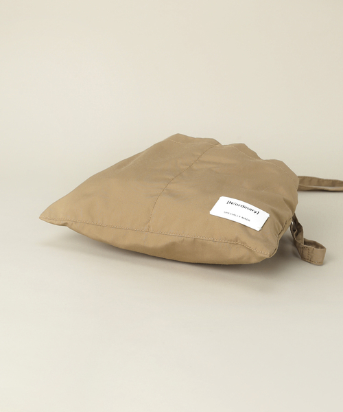 B.C STOCK(ベーセーストック)の「【NORDINARY/ノーディナリー】別注 KINCHYAKU(ショルダーバッグ・メンズ・ブラック/ベージュ・FREE)」の7枚目の写真