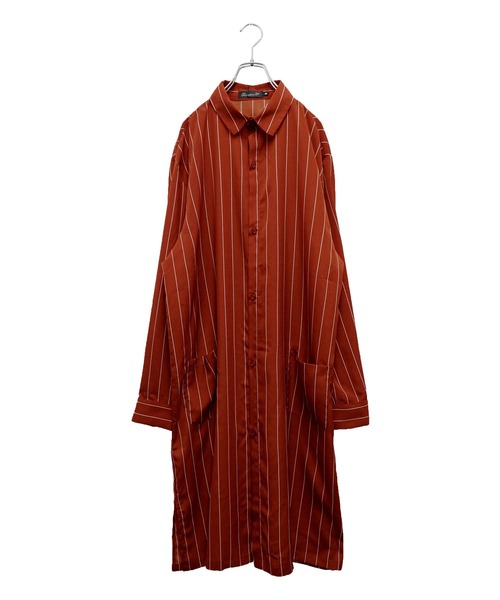 MinoriTY（マイノリティ）の「【MinoriTY】スーパーロングシャツ 長袖シャツ シャツコート 秋服 夏服（シャツ/ブラウス・メンズ・テラコッタ/ライトグレー/ネイビー/ブルー系その他/ベージュ/チャコール・L/M）」の20枚目の写真