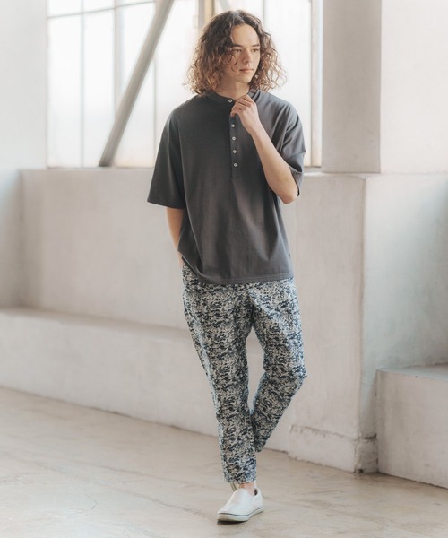 CAMBIO（カンビオ）の「mp9933-Digital Camouflage Jogger Pants パンツ（その他パンツ・メンズ・ブラック/ネイビー/オリーブ・M/L/S）」の17枚目の写真