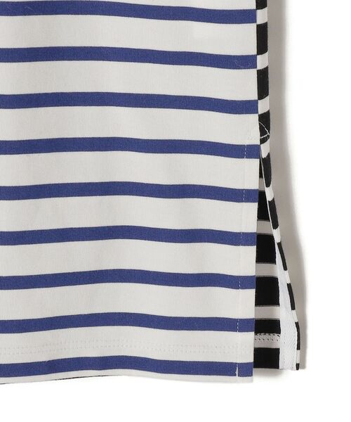 SHIPS（シップス）の「ALBINI オーガニックコットンボーダープルオーバー◆（Tシャツ/カットソー・レディース・ブラック/ベージュ/ブルー・ONE SIZE）」の13枚目の写真