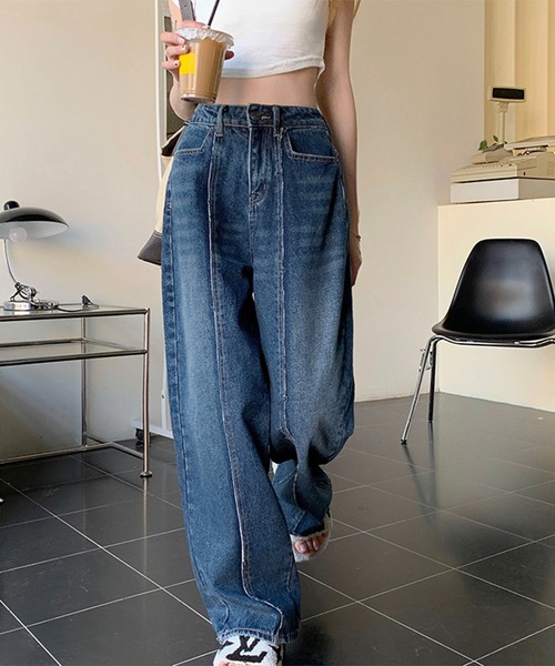 me+em select（ミームセレクト）の「【 4SIZE 】センターカットライン