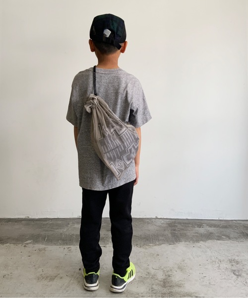 PENDLETON(ペンドルトン)の「ST:PENDLETON MESH BON SACK ペンドルトン メッシュ ボン サック(バックパック/リュック・キッズ・ホワイト/ネイビー/グレー・FREE)」の2枚目の写真