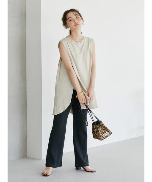 AMERICAN HOLIC(アメリカンホリック)の「ワッフルワイドパンツ(その他パンツ・レディース・グレー系その他2/グレー系その他・M/L)」の19枚目の写真