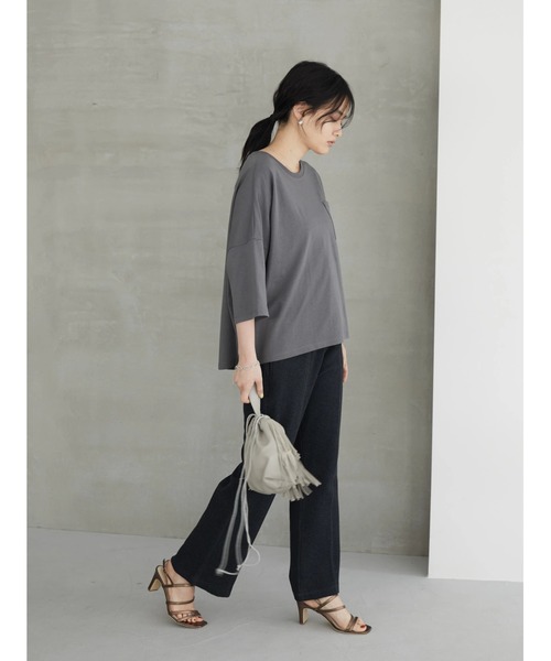 AMERICAN HOLIC(アメリカンホリック)の「ワッフルワイドパンツ(その他パンツ・レディース・グレー系その他2/グレー系その他・M/L)」の15枚目の写真