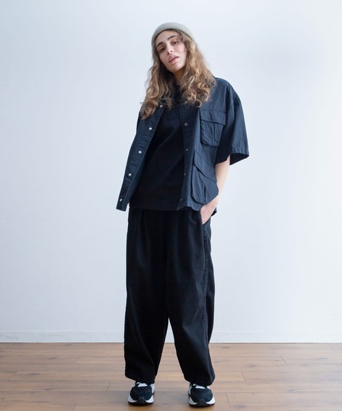 Universal Style Wear(ユニバーサルスタイルウェア)の「Universal Style Wear フェルト カレッジ Tシャツ(Tシャツ/カットソー・メンズ・ネイビー/ブラック/オフホワイト/ブルーグレー・X-LARGE/LARGE/MEDIUM)」の16枚目の写真