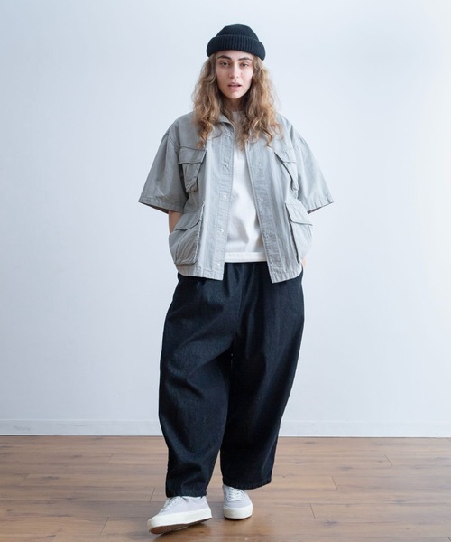 Universal Style Wear(ユニバーサルスタイルウェア)の「Universal Style Wear フェルト カレッジ Tシャツ(Tシャツ/カットソー・メンズ・ネイビー/ブラック/オフホワイト/ブルーグレー・X-LARGE/LARGE/MEDIUM)」の14枚目の写真