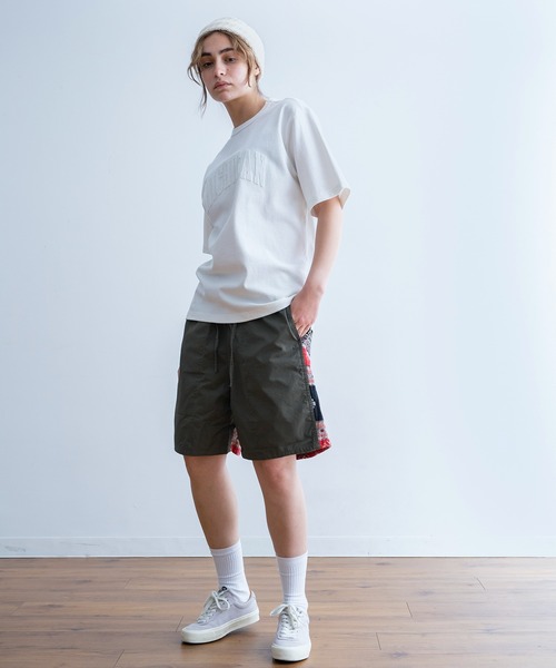 Universal Style Wear(ユニバーサルスタイルウェア)の「Universal Style Wear フェルト カレッジ Tシャツ(Tシャツ/カットソー・メンズ・ネイビー/ブラック/オフホワイト/ブルーグレー・X-LARGE/LARGE/MEDIUM)」の10枚目の写真