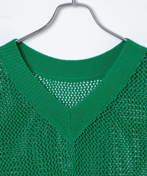 WEGO（ウィゴー）の「WEGO/2WAYメッシュベスト（ベスト・レディース・グリーン/ホワイト/ブラック・FREE）」の19枚目の写真