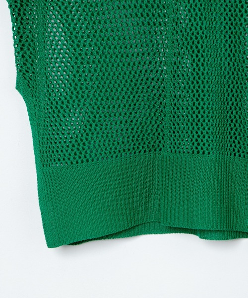 WEGO（ウィゴー）の「WEGO/2WAYメッシュベスト（ベスト・レディース・グリーン/ホワイト/ブラック・FREE）」の22枚目の写真