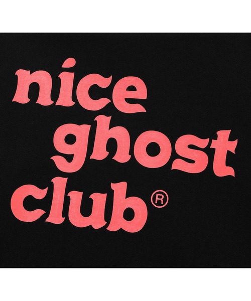 ISTKUNST（イストクンスト）の「【nice ghost club】3GHOST LOGO HOODIE / ナイスゴーストクラブ ３ゴースト ロゴ フーディー（パーカー・メンズ・ライトグレー/ブラック/パープル・MEDIUM/LARGE）」の15枚目の写真