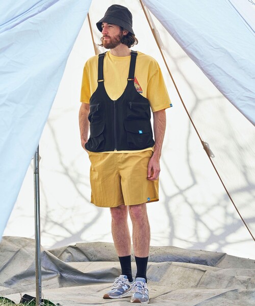 SHARE PARK（シェアパーク）の「【UNISEX】撥水 ナイロングログラン ライトショーツ（その他パンツ・メンズ・イエロー系/ネイビー系/ブルー系/ピンク系・X-LARGE/MEDIUM/LARGE）」の5枚目の写真