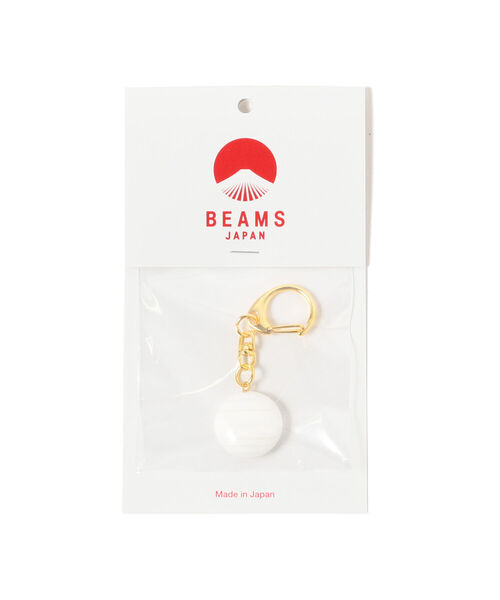 BEAMS（ビームス）の「黒木碁石店 × BEAMS JAPAN / 別注 はまぐり碁石 キーホルダー（キーホルダー・メンズ・ホワイト・ONE SIZE）」の3枚目の写真