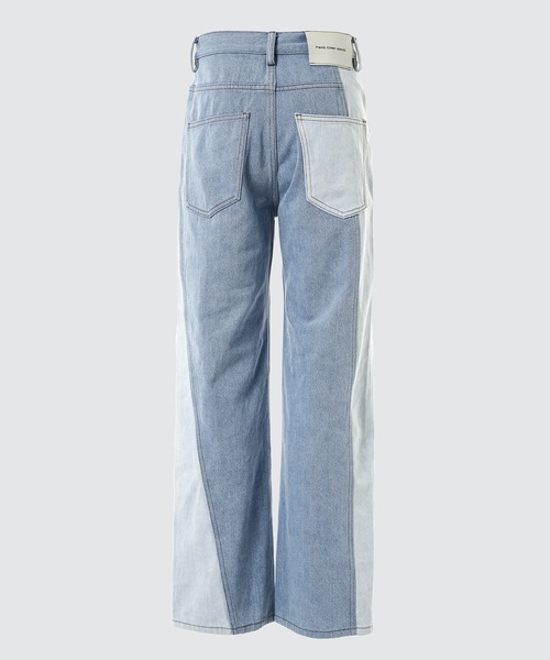 Feng Chen Wang（フェン・チェン・ワン）の「DECONSTRUCTED JEANS 