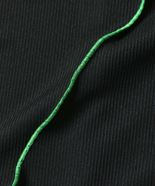 ADAM ET ROPE'(アダムエロペ)の「【一部直営店舗・WEB限定】シアーカラーメローTee(Tシャツ/カットソー・レディース・グリーン系その他/オフホワイト/ブラック・FREE)」の12枚目の写真