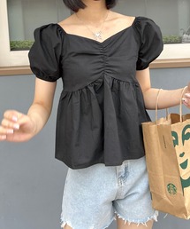 Twinkle;pm | シャーリングギャザーTOPS(シャツ/ブラウス)