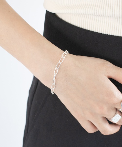 JUICY ROCK(ジューシーロック)の「CYCRO/SV925 マンテルボックスチェーンブレスレット(ブレスレット・レディース・シルバー・ONE SIZE)」の1枚目の写真