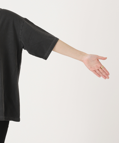 journal standard L'essage（ジャーナルスタンダードレサージュ）の「ナンバーTシャツ（Tシャツ/カットソー・レディース・グレー/ナチュラル・FREE）」の16枚目の写真