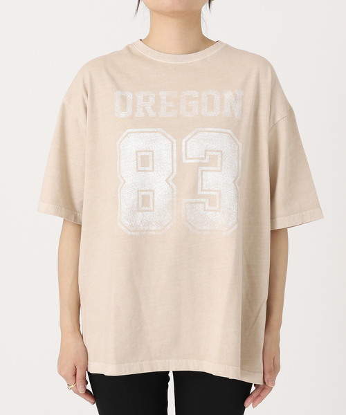 journal standard L'essage（ジャーナルスタンダードレサージュ）の「ナンバーTシャツ（Tシャツ/カットソー・レディース・グレー/ナチュラル・FREE）」の21枚目の写真